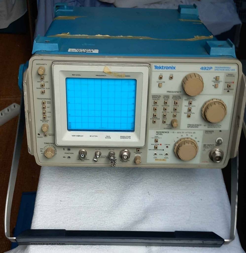 Tektronix 492P Spectrum Analyzer, incompleet, Ophalen, Gebruikt, Overige meters