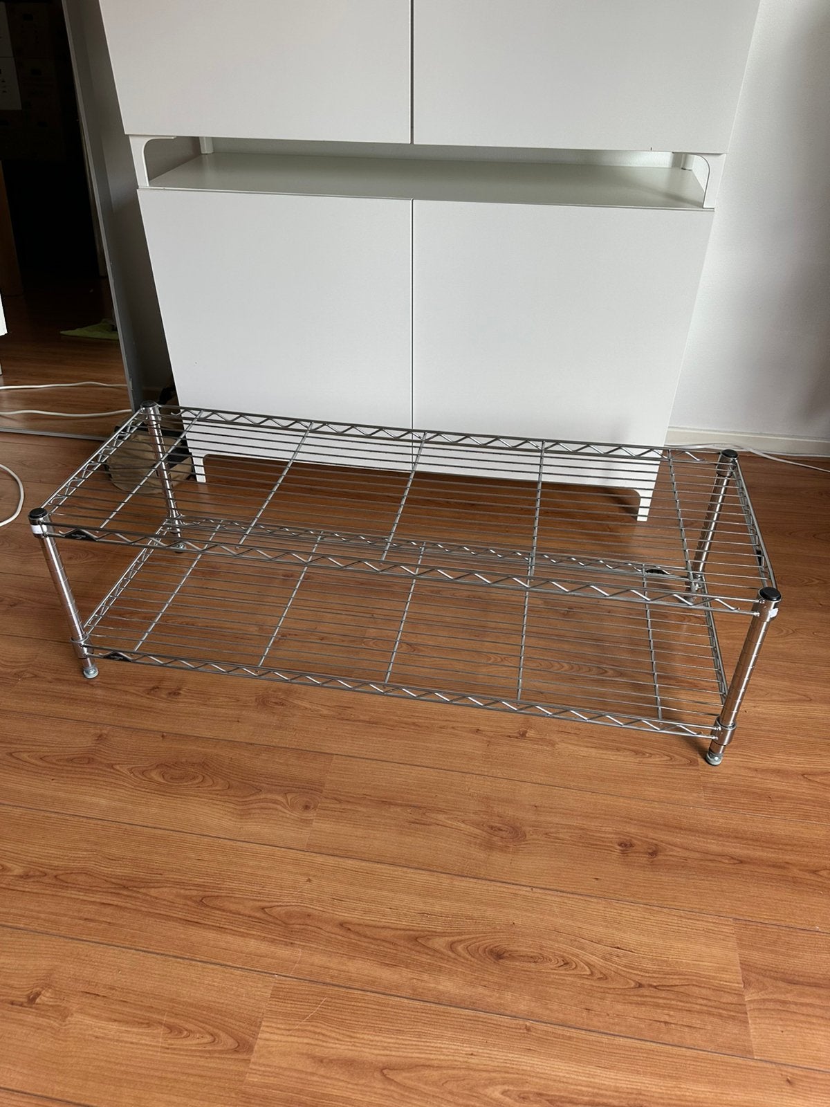 Stelling chroom sidetable, Ophalen, Gebruikt