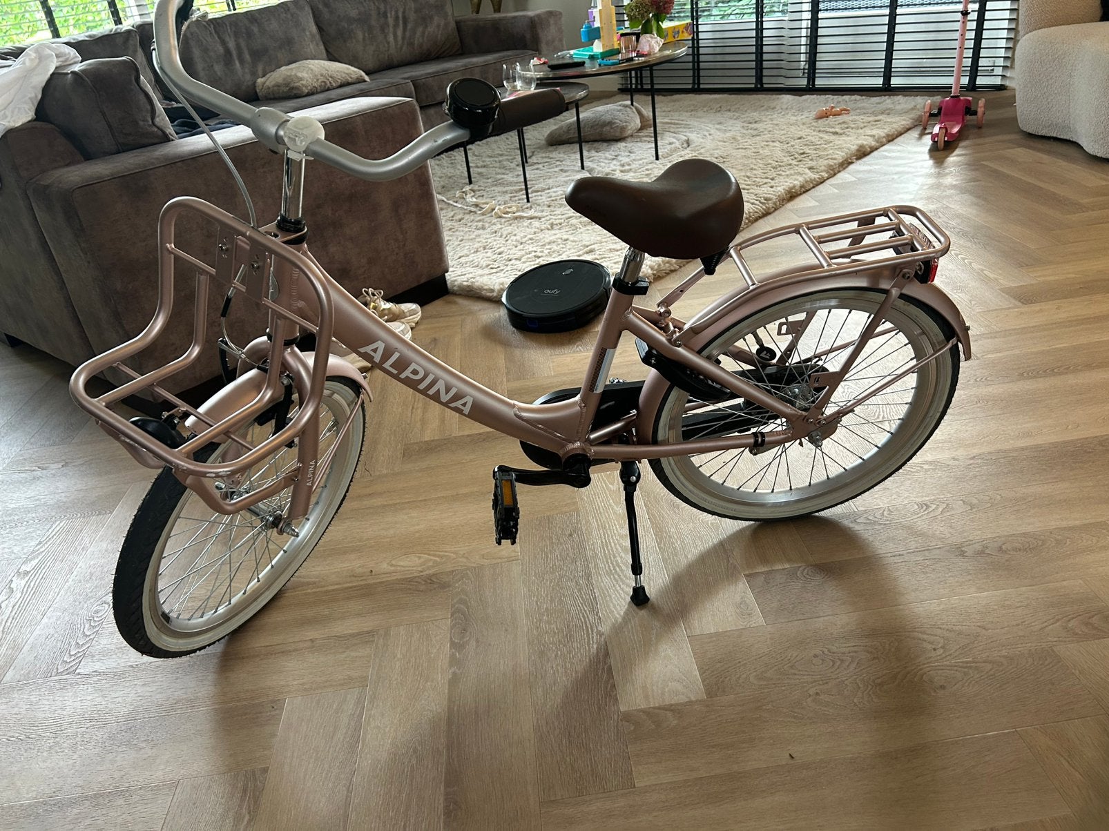 Alpina mat roze 20 inch fiets, Ophalen, Zo goed als nieuw, 20 inch of meer