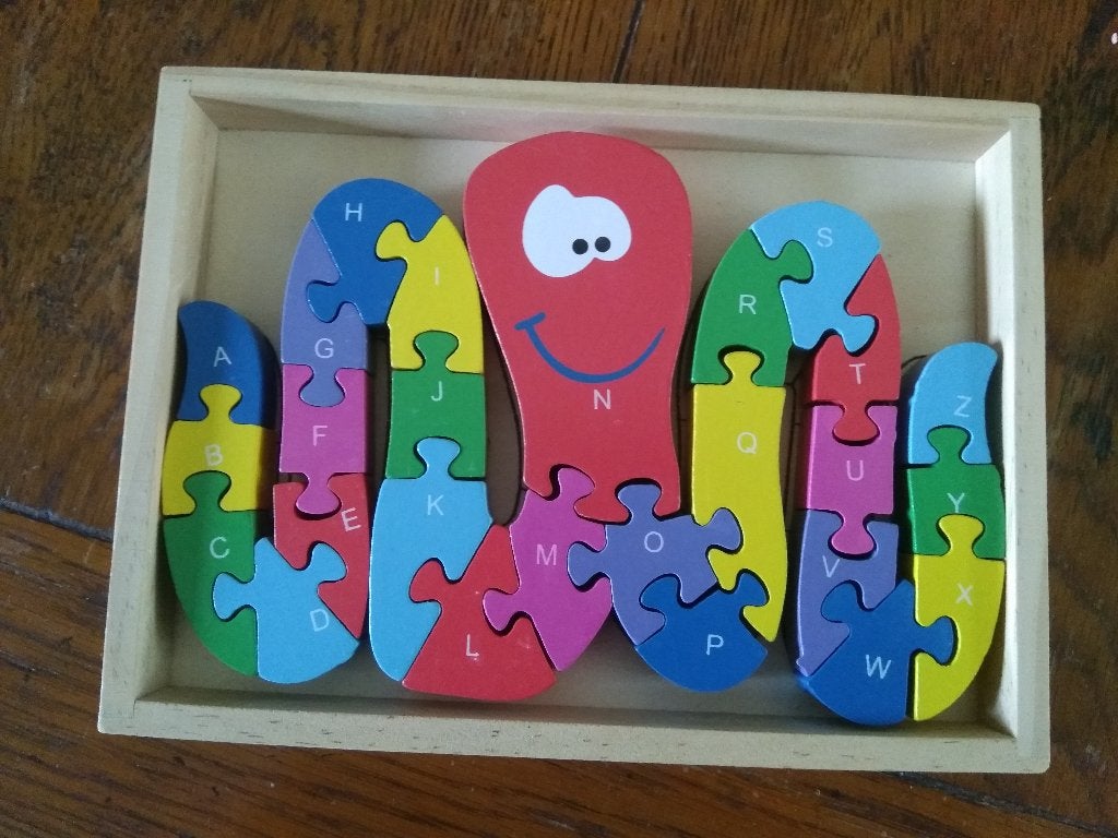 Inktvis puzzel , Ophalen of Verzenden, Zo goed als nieuw