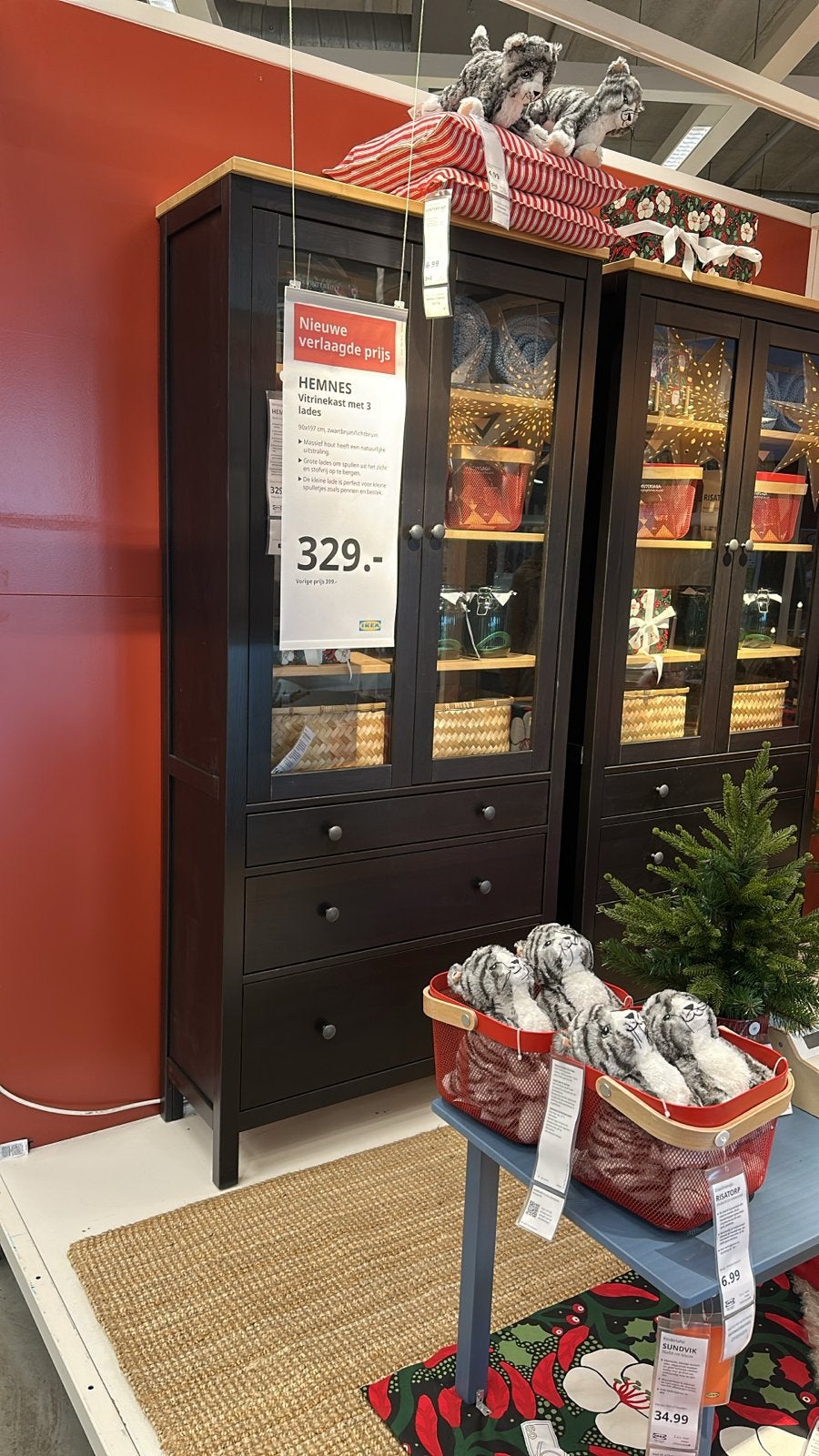 Nieuwe IKEA HEMNES  grijs groen  ongeopend, Ophalen of Verzenden, Nieuw