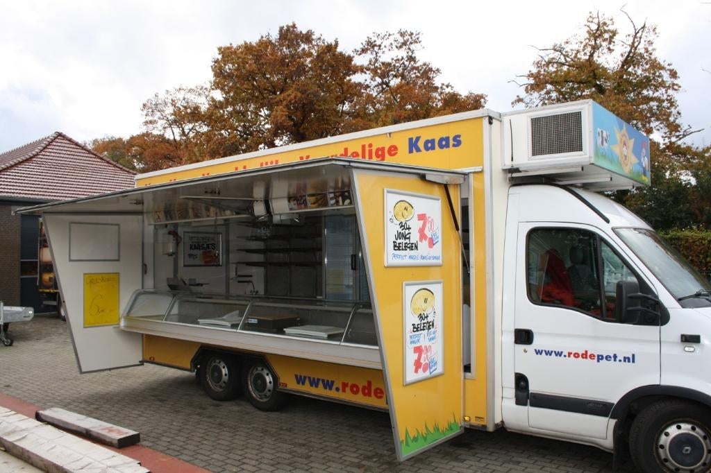 Mobiele verkoopwagen, Ophalen
