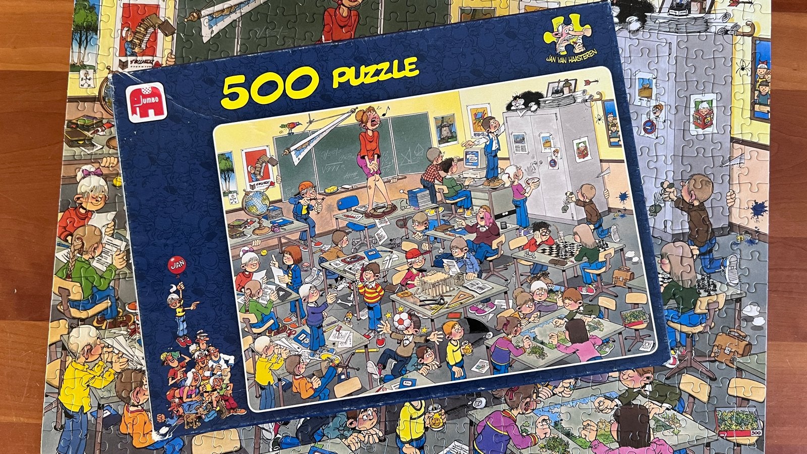 Jan van Haasteren Puzzel - Vind de muis 500stukjes, Ophalen, Meer dan 50 stukjes, Gebruikt, 6 jaar of ouder