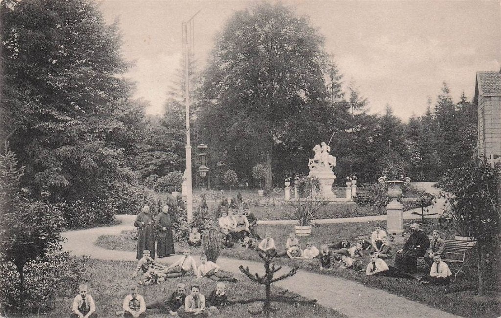 703-308-041 Pensionaat Eikenburg Stratum bij Eindhoven, Verzenden, Voor 1920, Noord-Brabant