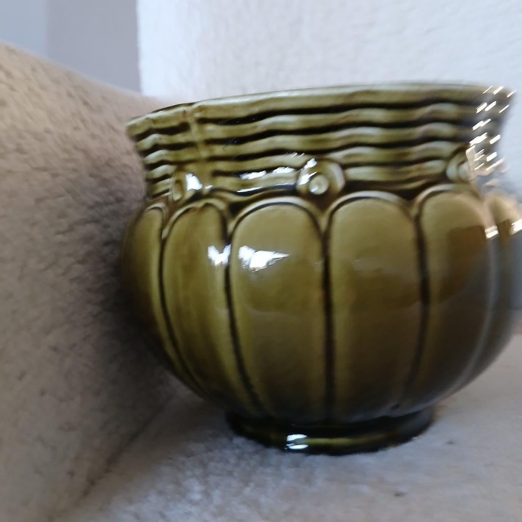 Majolica bloempot, Ophalen of Verzenden