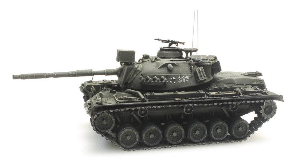Artitec 6870058 - M48 A2GA2 tank van de Bundeswehr met 90 mm, Hobby en Vrije tijd, Overige merken, Gelijkstroom of Wisselstroom