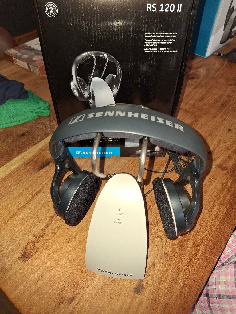 Sennheiser RS120II, Gebruikt, Sennheiser, Ophalen of Verzenden, Draadloos