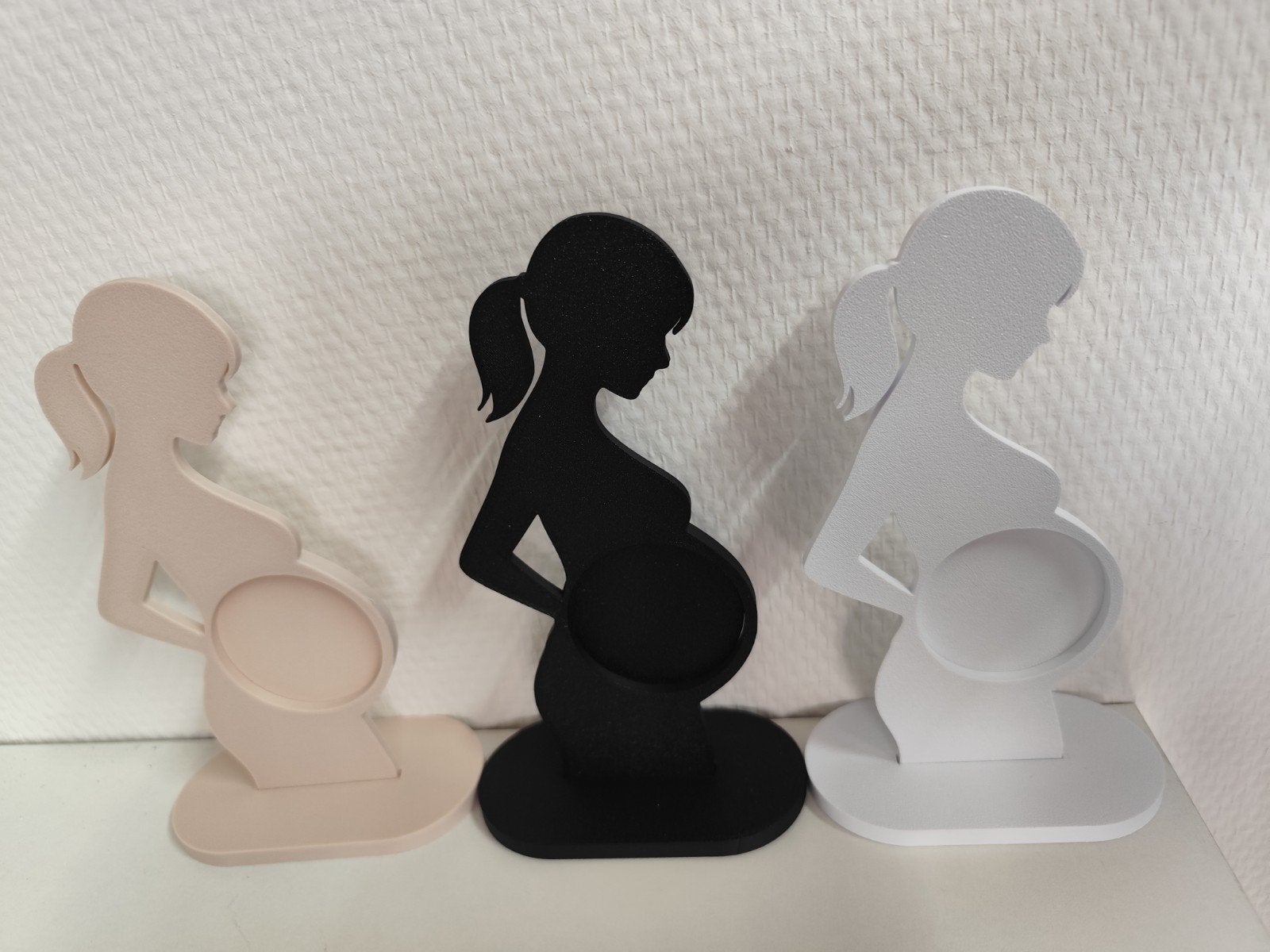 Zwanger echo standaard - Uniek cadeau voor aanstaande ouders, Ophalen of Verzenden, Nieuw, Meerkleurig, Kunststof
