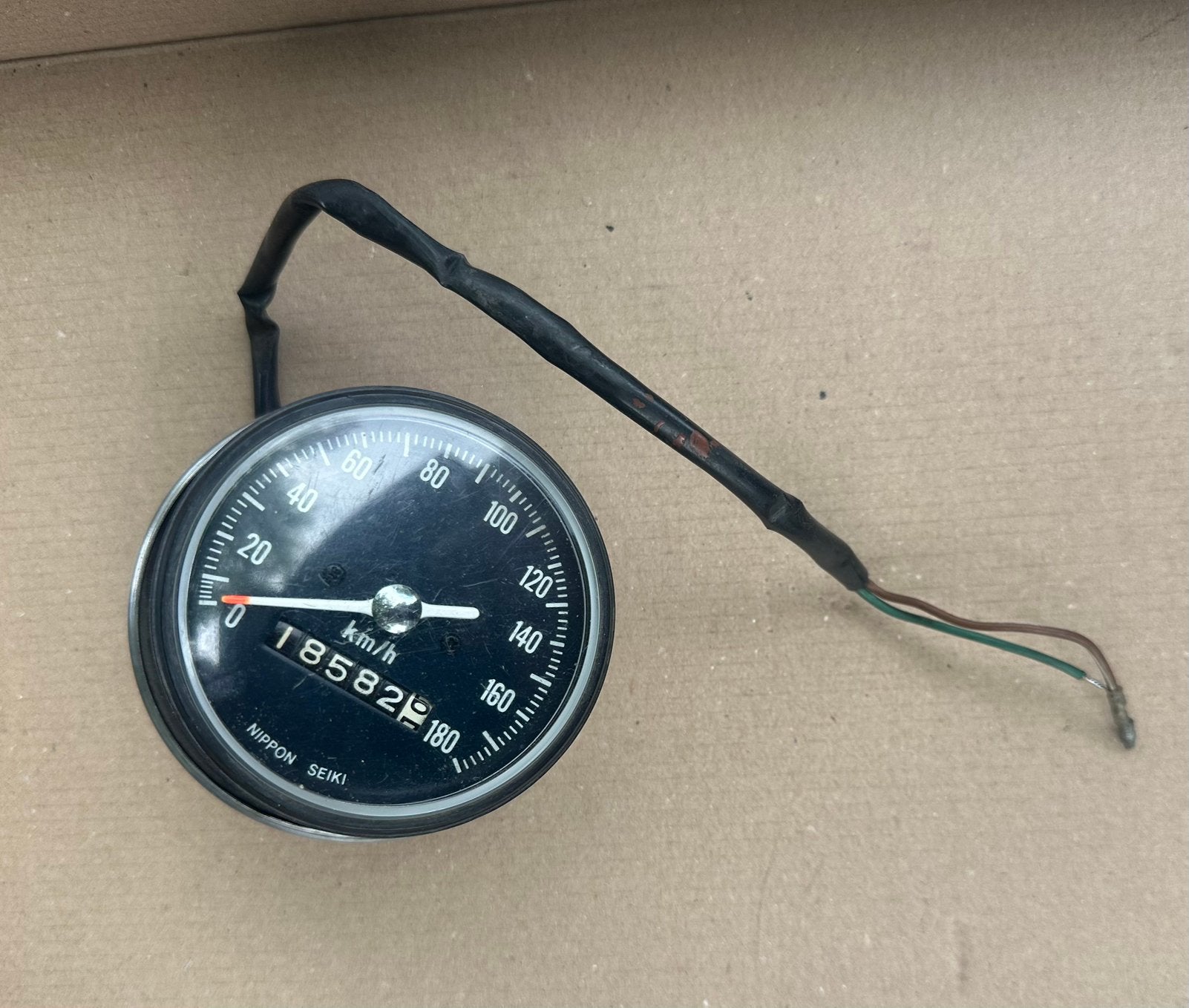 KM-teller/Snelheidsmeter Honda CB250/350 twin 1970’s, Motoren, Ophalen of Verzenden, Gebruikt