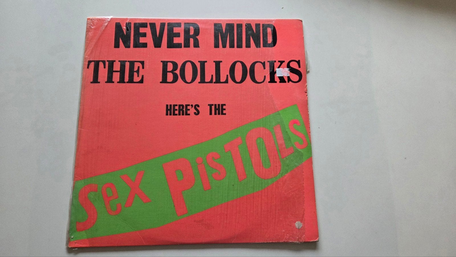 Sex Pistols - Never Mind The Bollocks Punk vinyl lp, LP, Gebruikt, Verzenden, Originele persing