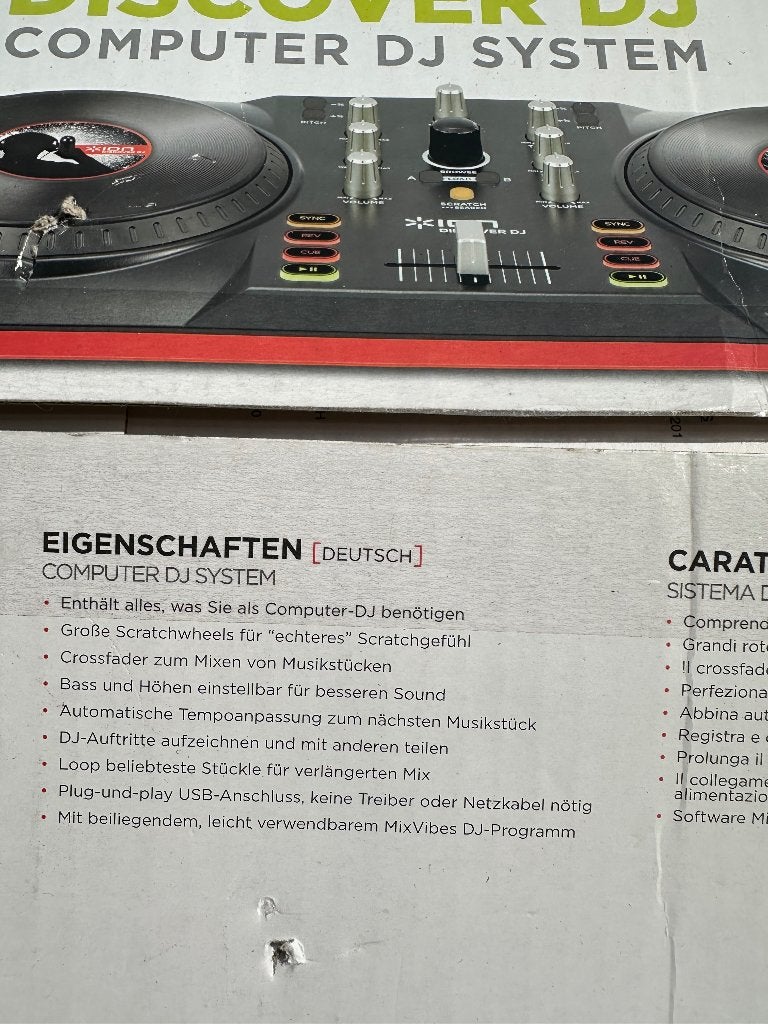 ION Discover DJ Computer DJ Systeem, Muziek en Instrumenten, Ophalen, Zo goed als nieuw, Dj-set, Overige merken