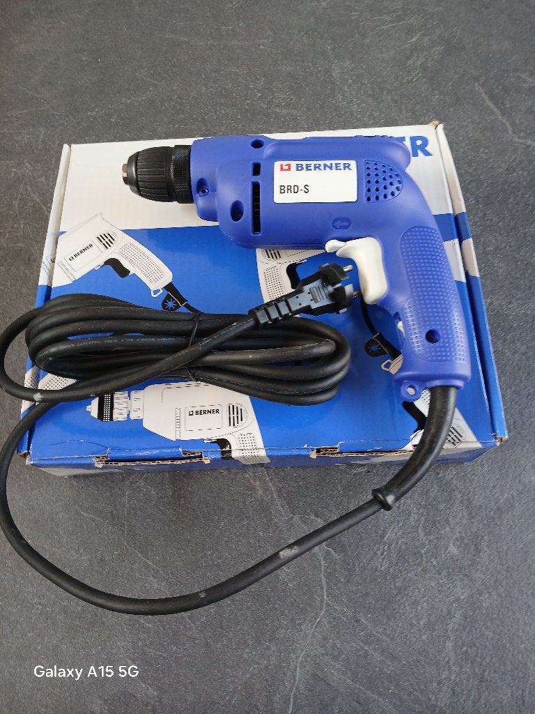 Berner BRD-S Boormachine - Nieuw in Doos, Ophalen of Verzenden, Nieuw, Boormachine