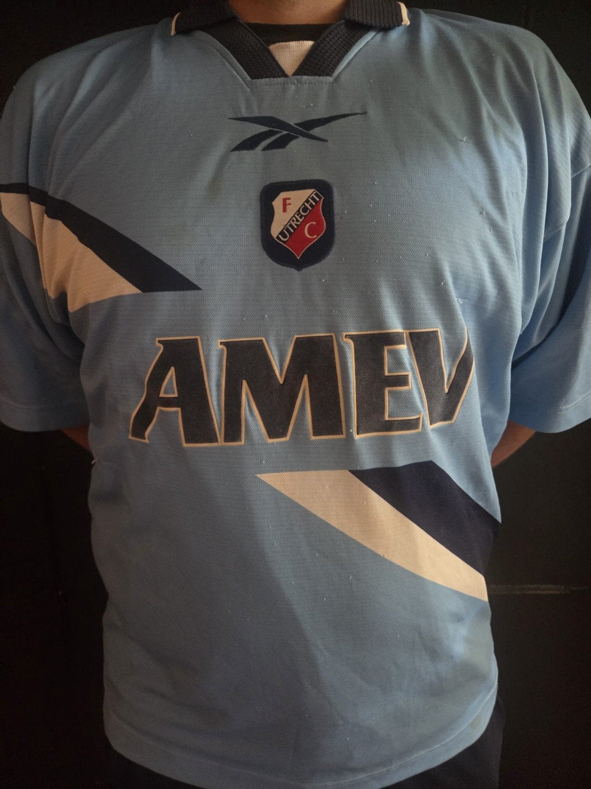 FC Utrecht Reebok Shirt Maat XL - Official Merchandise, Blauw, Maat 56/58 (XL), Ophalen of Verzenden, Reebok