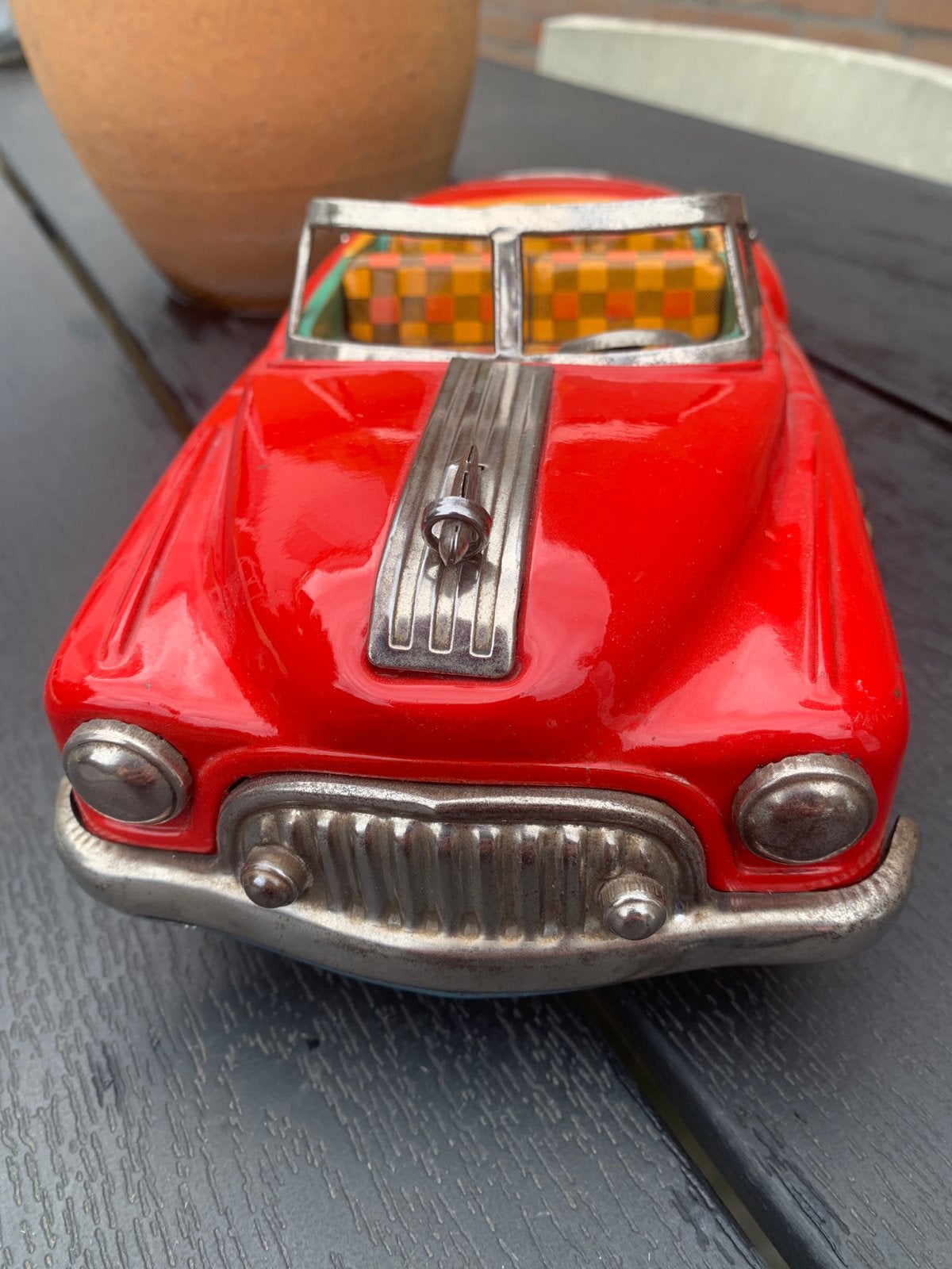 Antiek blikken speelgoed Japan Buick, Ophalen of Verzenden