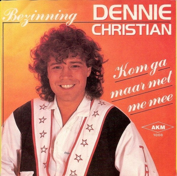 Dennie Christian ‎  Kom Ga Maar Met Me Mee/Bezinning single, 7 inch, Ophalen of Verzenden, Zo goed als nieuw, EP
