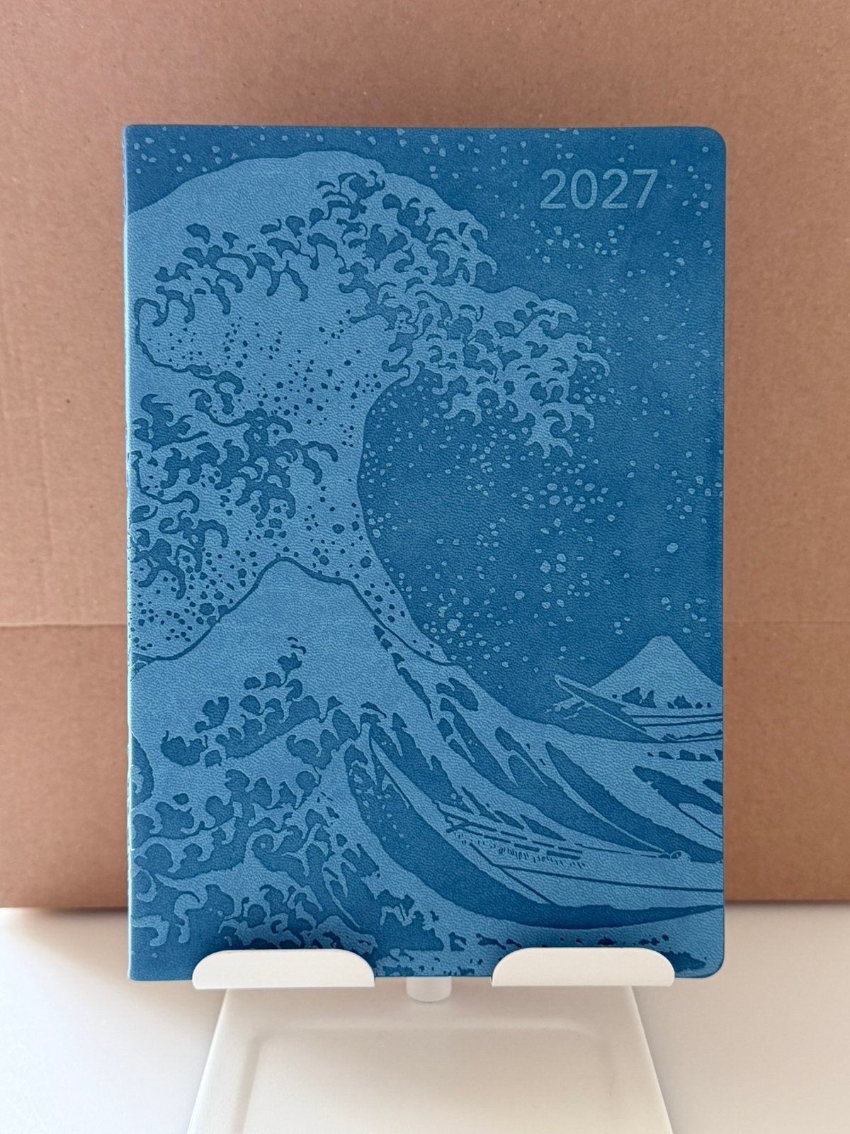 Katsushika Hokusai: The Great Wave 2027 agenda blauw, Diversen, Verzenden, Nieuw