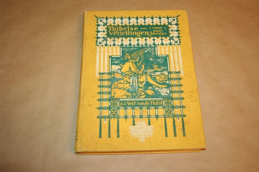Bijbelse Vertellingen — Kinderbijbel Van de Hulst 1953 Geill, Ophalen of Verzenden, Gelezen