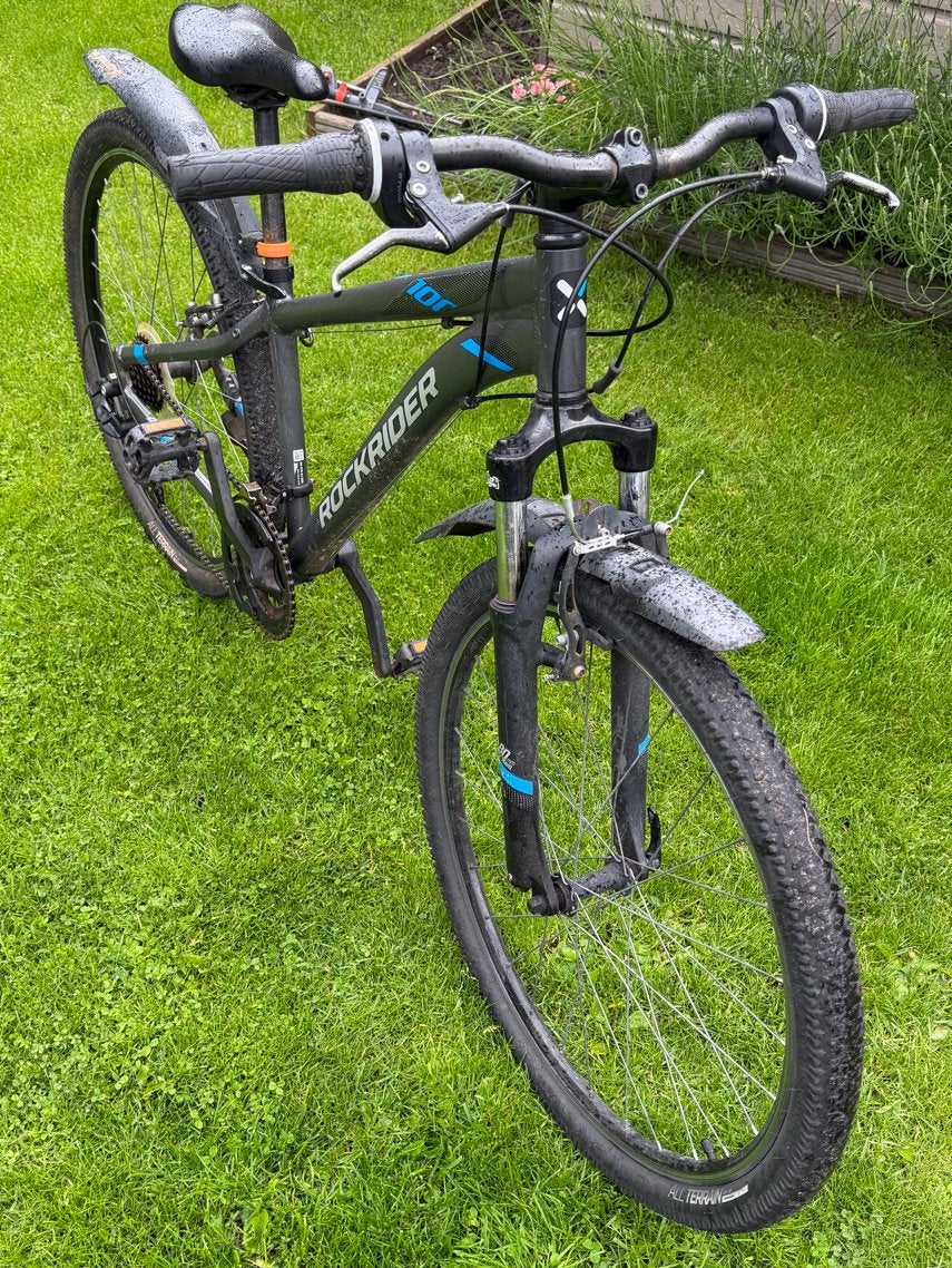 Rockrider ST100 Mountainbike - opknapper, Gebruikt, Hardtail, 53 tot 57 cm, Ophalen