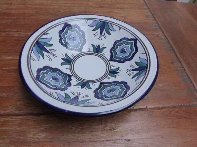 Arabische keramiek schaal, doorsnede 32 cm., Ophalen of Verzenden