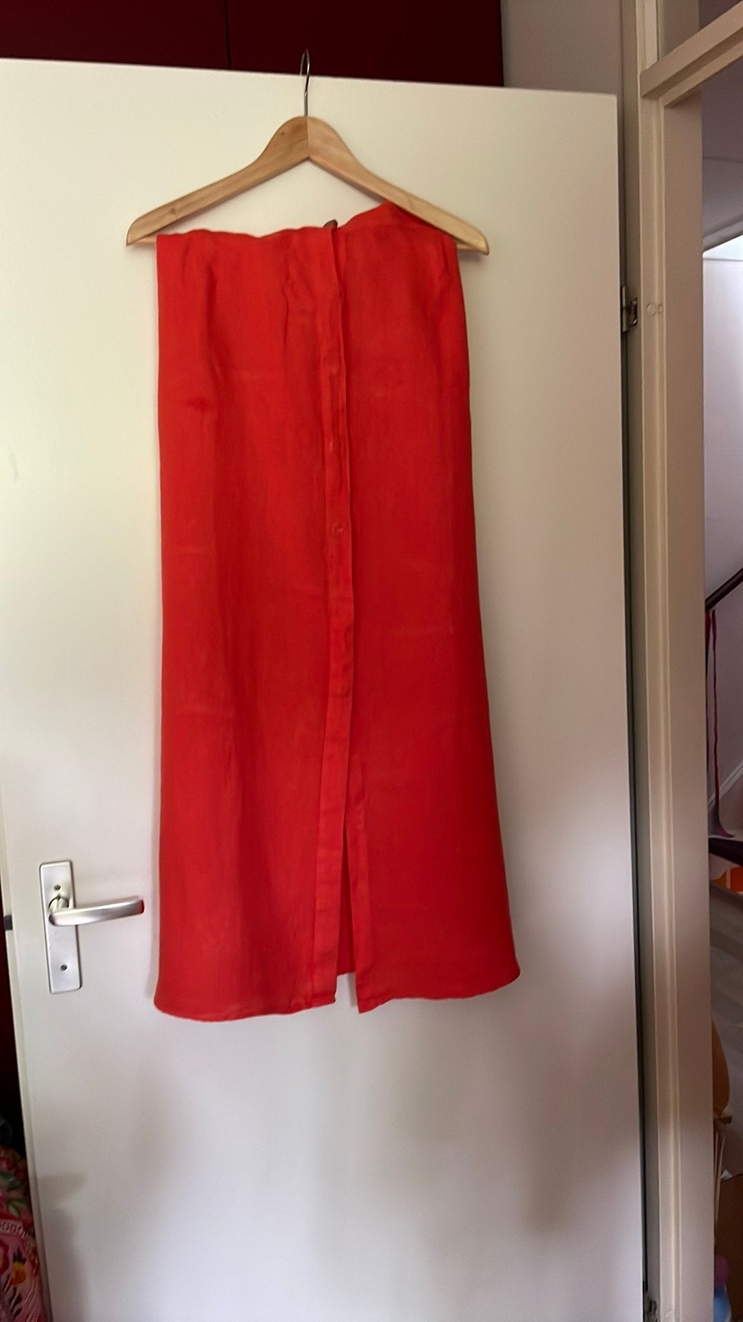 Anna van Toor Lange rok xxl NIEUW, Kleding | Dames, Rokken, Nieuw, Maat 46/48 (XL) of groter, Oranje, Onder de knie, Ophalen of Verzenden