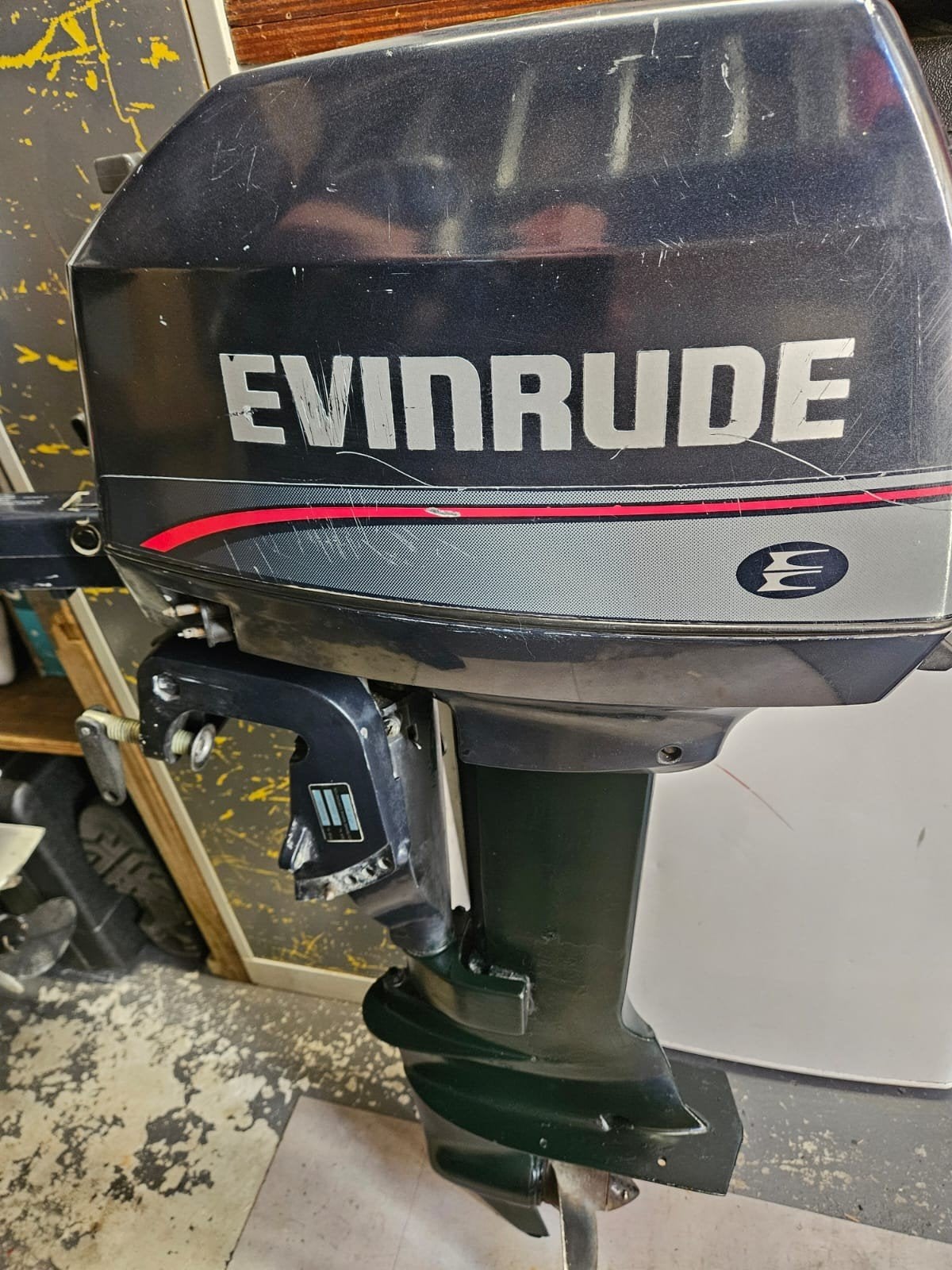 1x evinrude 6pk, Ophalen, Benzine, 5 tot 10 pk