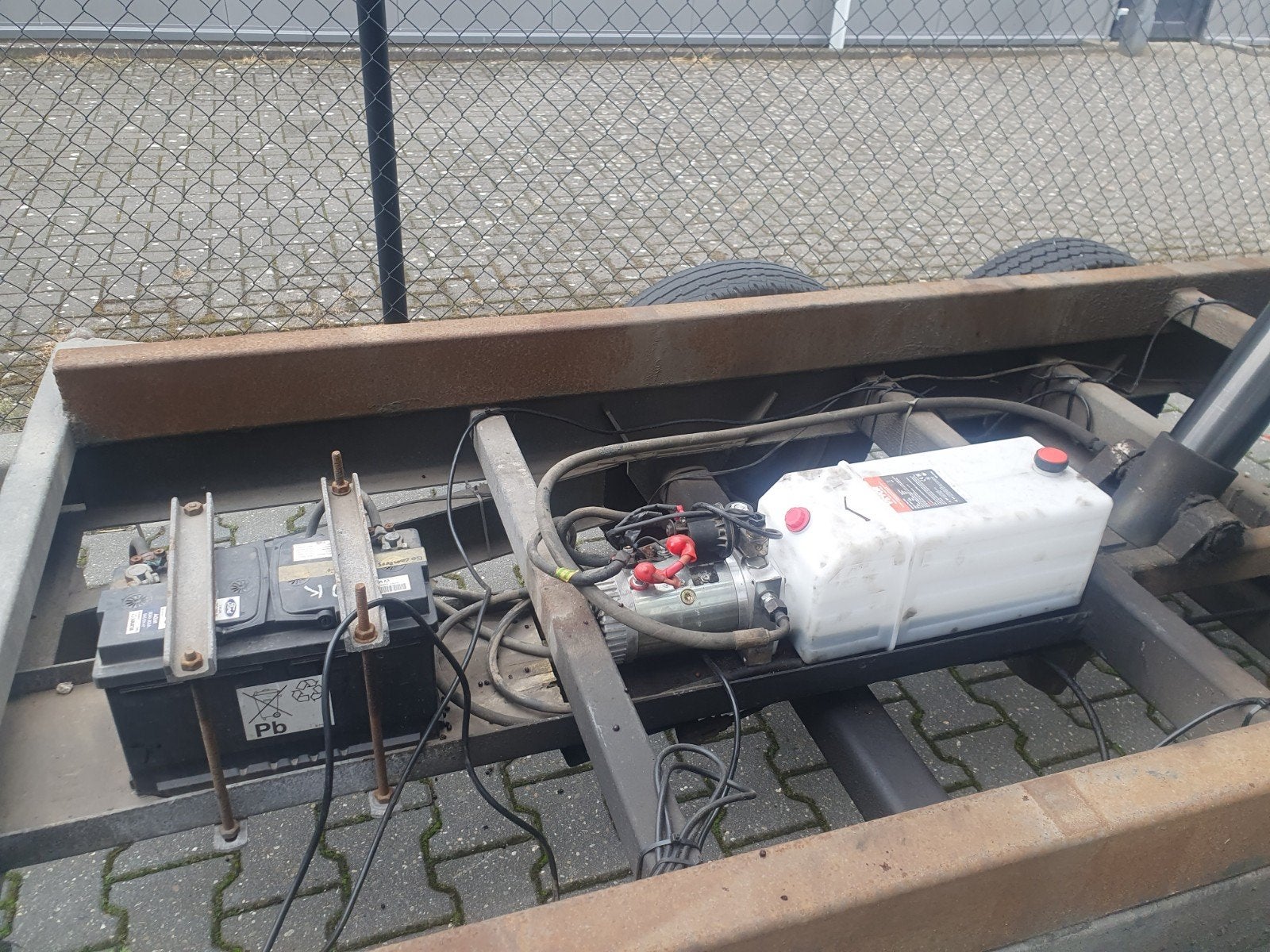 electrische kipper 2700kg 3x175 beresterke nu bieden, Ophalen of Verzenden, Gebruikt