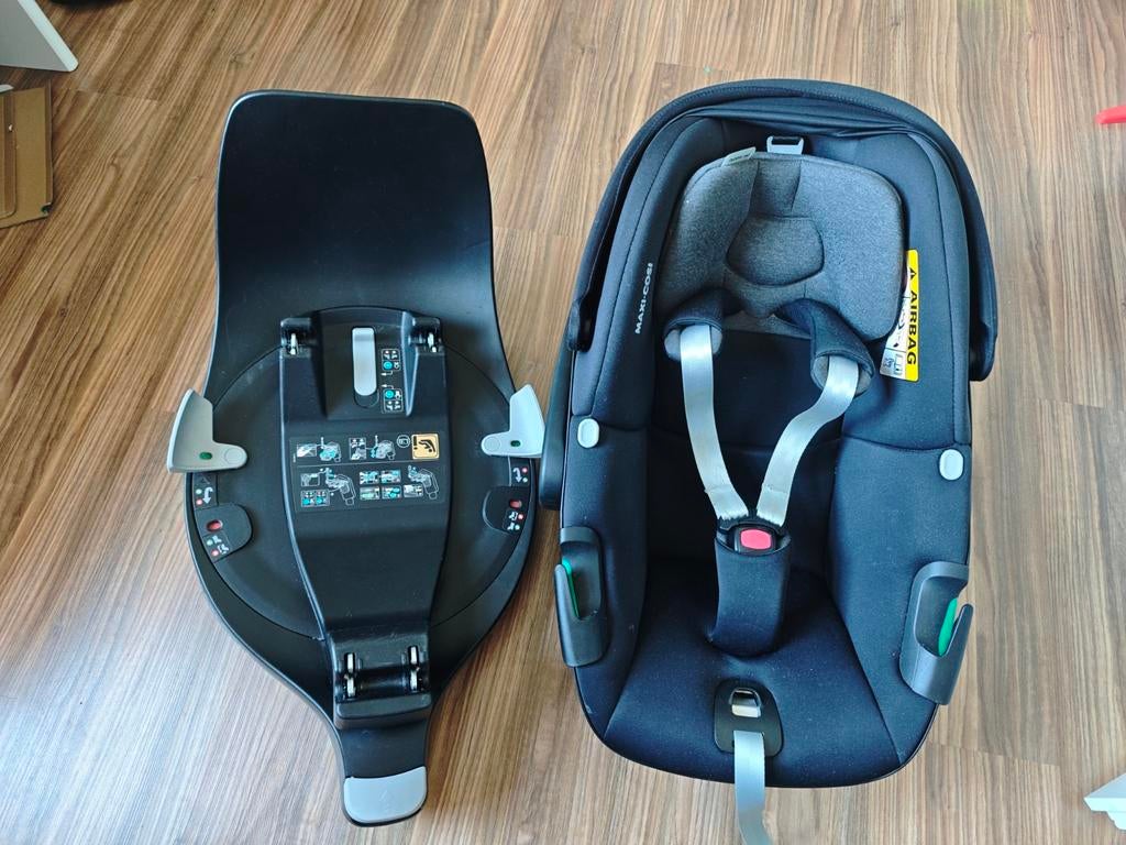 Maxi Cosi Pebble 360 + FamilyFix 360 + Verkleiner, Kinderen en Baby's, Autostoeltjes, Maxi-Cosi, 0 t/m 13 kg, Isofix, Ophalen