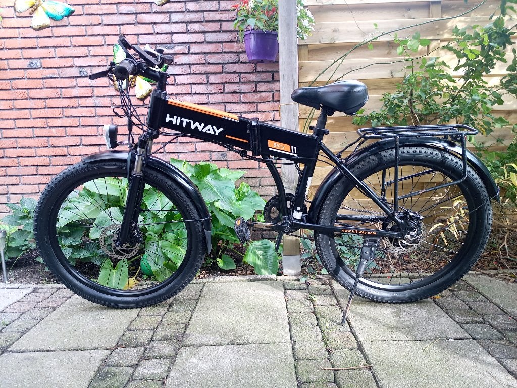 Electrische vouwfiets, Fietsen en Brommers, Ophalen, 20 inch of meer, Gebruikt, Versnellingen