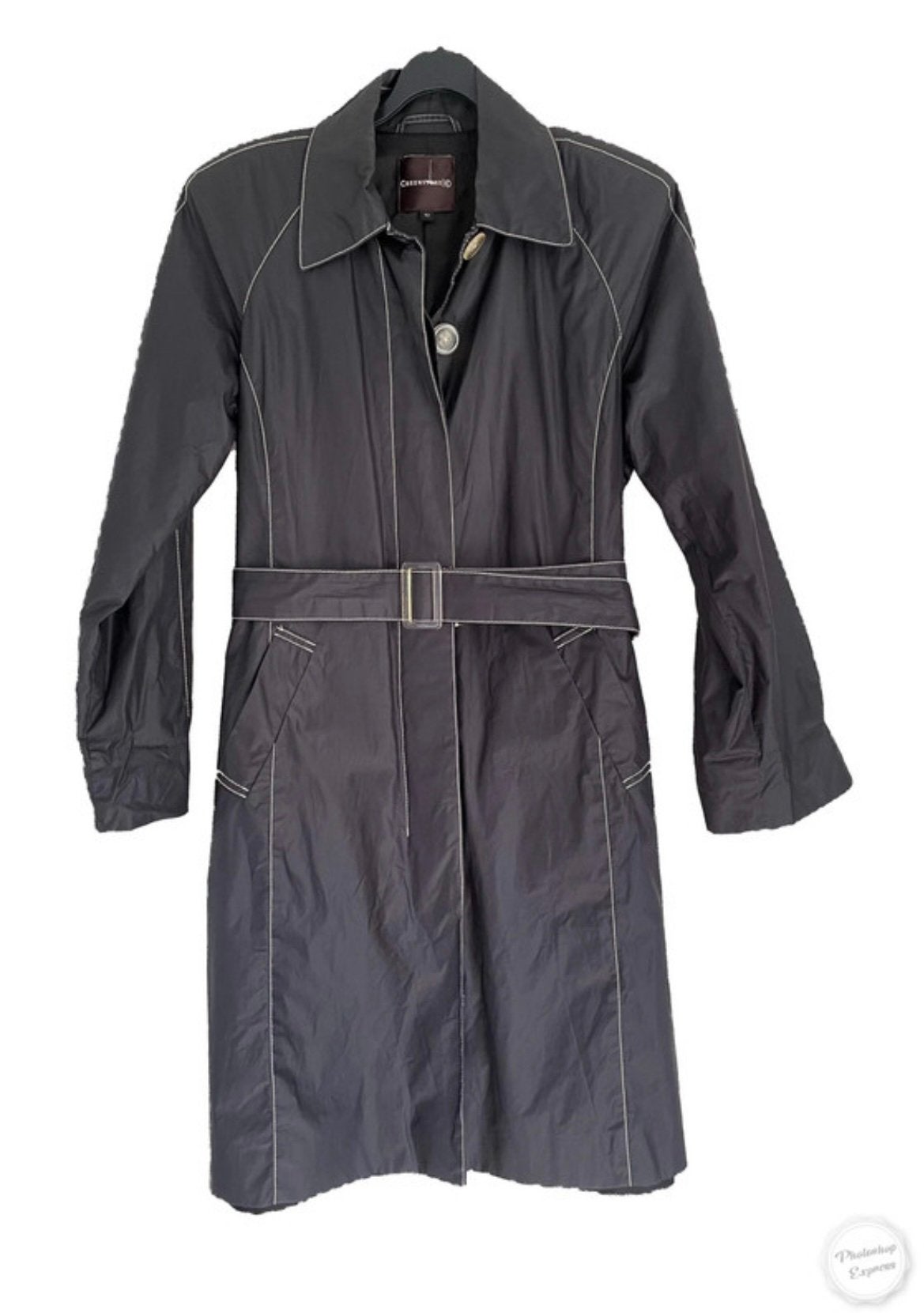 Mooie jas van Creenstone 42, Kleding | Dames, Jassen | Zomer, Zo goed als nieuw, Maat 42/44 (L), Zwart, Ophalen of Verzenden