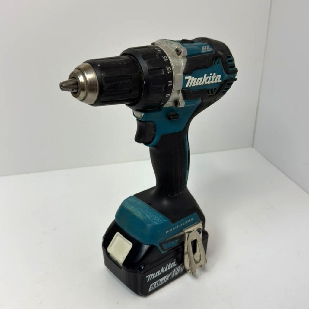 Foto 3 van Makita DDF484ZJ Accuboormachine 2x18v 5.0ah | Gebruikt