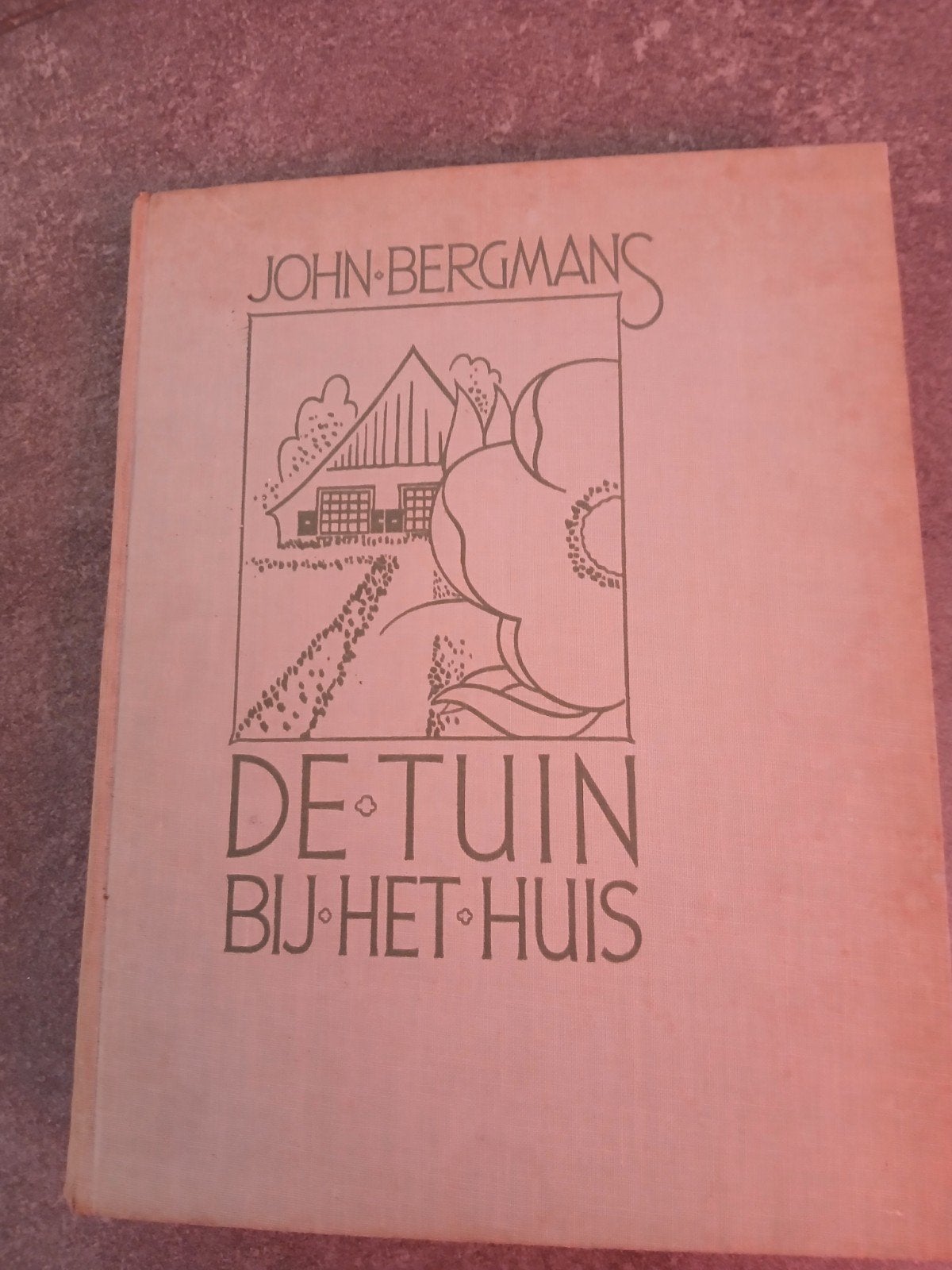 De Tuin Bij Het Huis - John Bergmans WD015, Ophalen of Verzenden, Gelezen, John Bergmans, Tuinontwerpen