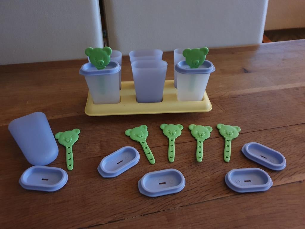 Tupperware ijsvormpjes voor zelf ijsjes te maken, Huis en Inrichting, Keuken | Tupperware, Ophalen of Verzenden, Overige typen