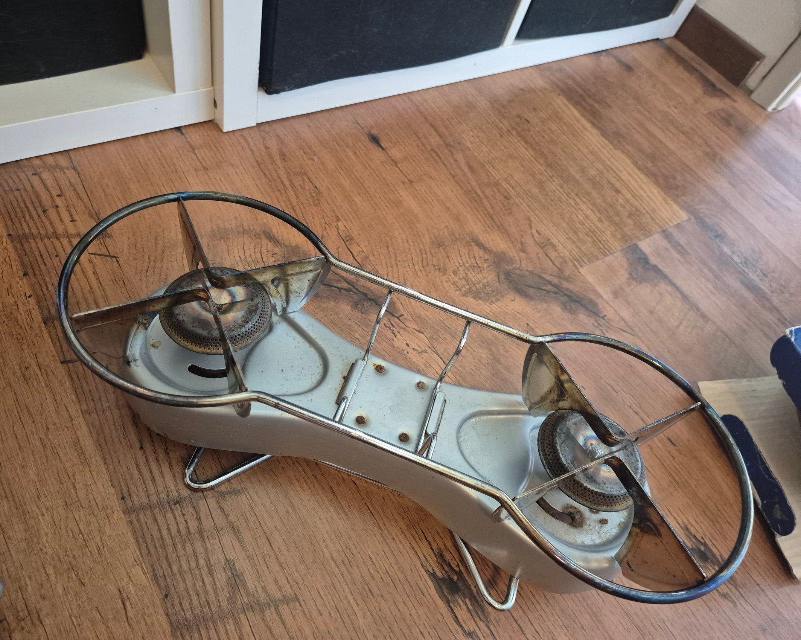 campinggaz duo plus R duo brander twee pit, Ophalen