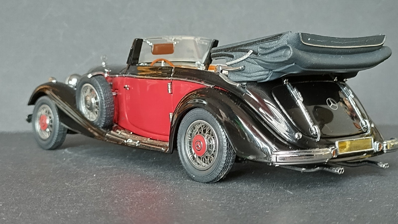 Mercedes Benz 540 K 1:24 CMC Germany Pol, Overige merken, Auto, Verzenden, .