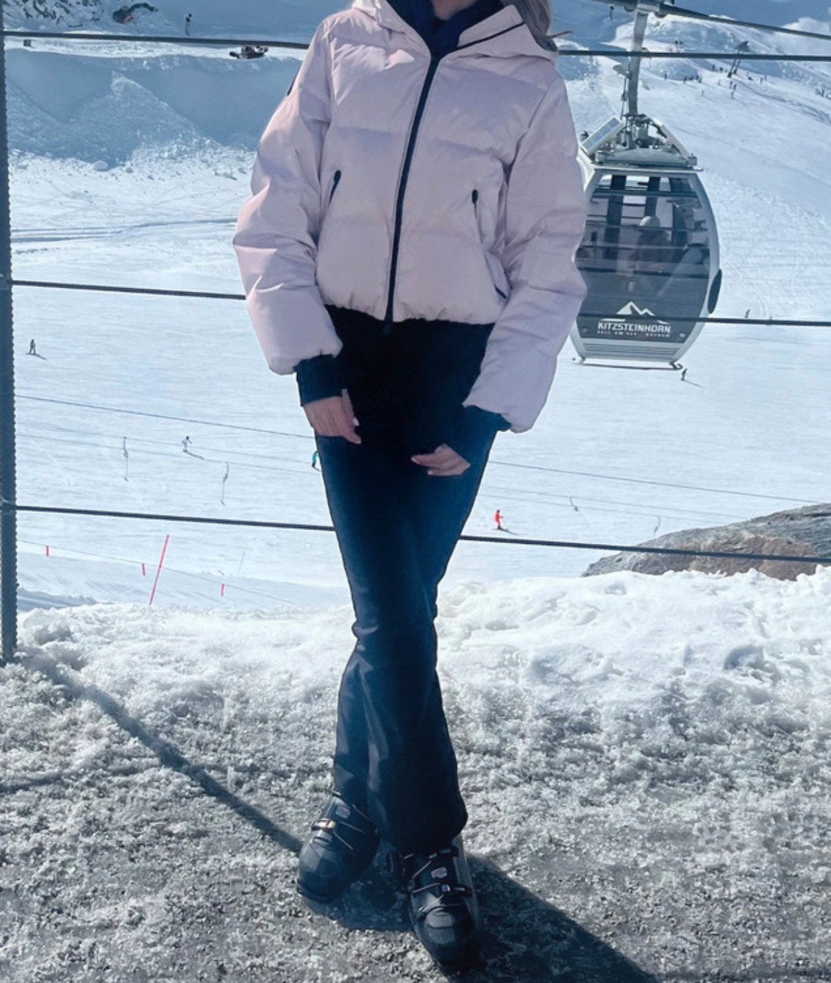 Roze skijas, Kleding | Dames, Wintersportkleding, Ophalen of Verzenden, Zo goed als nieuw, Jack