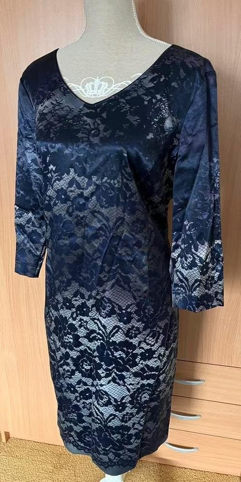 Apanage jurk maat 46[v], Paars, Maat 46/48 (XL) of groter, Ophalen of Verzenden, Zo goed als nieuw