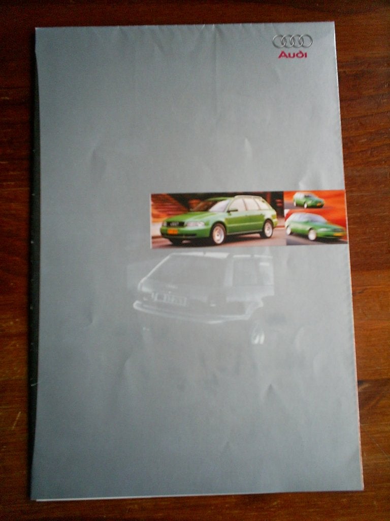 Audi A 4 [ A4 ] Avant o.a. Quattro / TDi + Poster 11 / 1995, Verzenden, Zo goed als nieuw, Audi