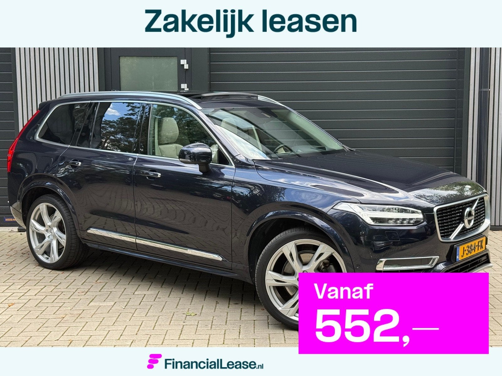 Volvo XC90 2.0 T8 Twin Engine AWD Inscription, 4 cilinders, 1969 cc, Blauw, 7 stoelen
