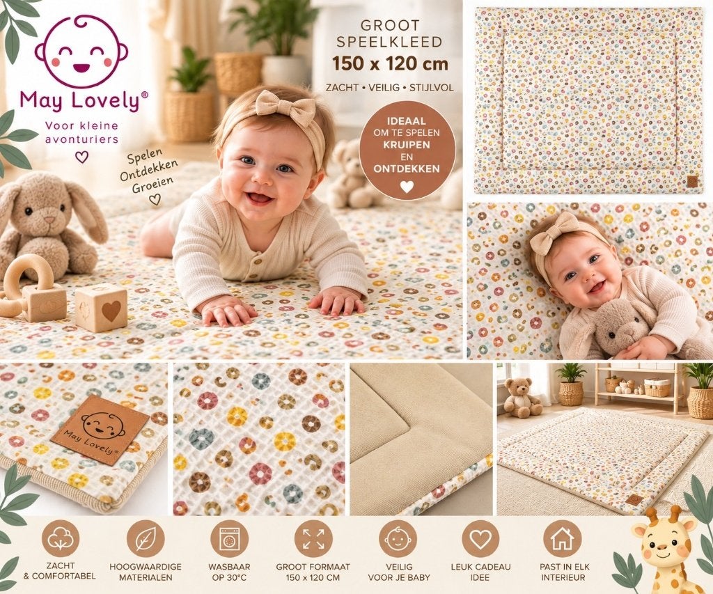 Baby speelkleed / Nieuw / May Lovely® / Jumping Cheeta, Kinderen en Baby's, Ophalen of Verzenden, Nieuw