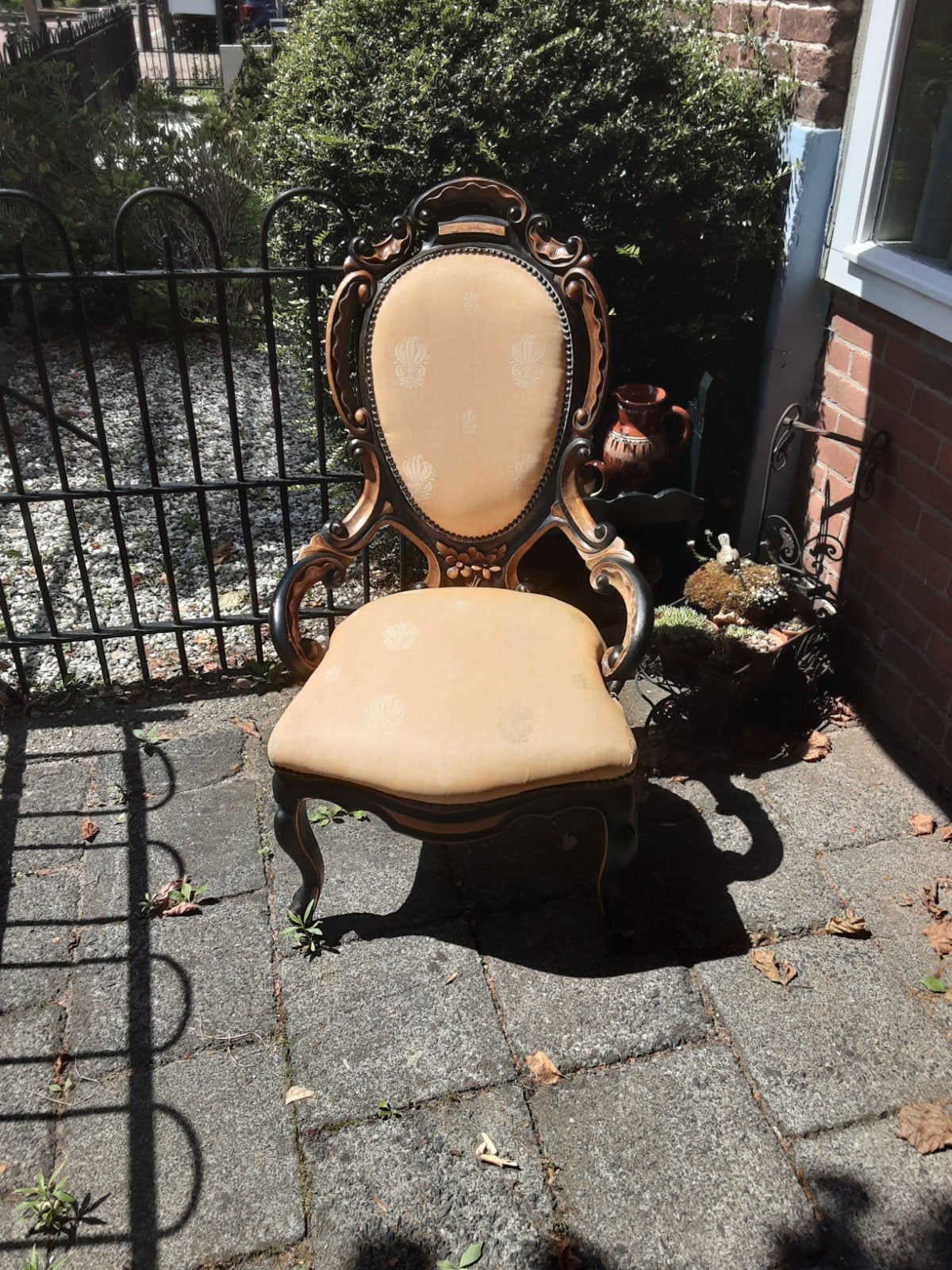 Antieke stoel, Antiek en Kunst, Antiek | Meubels | Stoelen en Banken, Ophalen