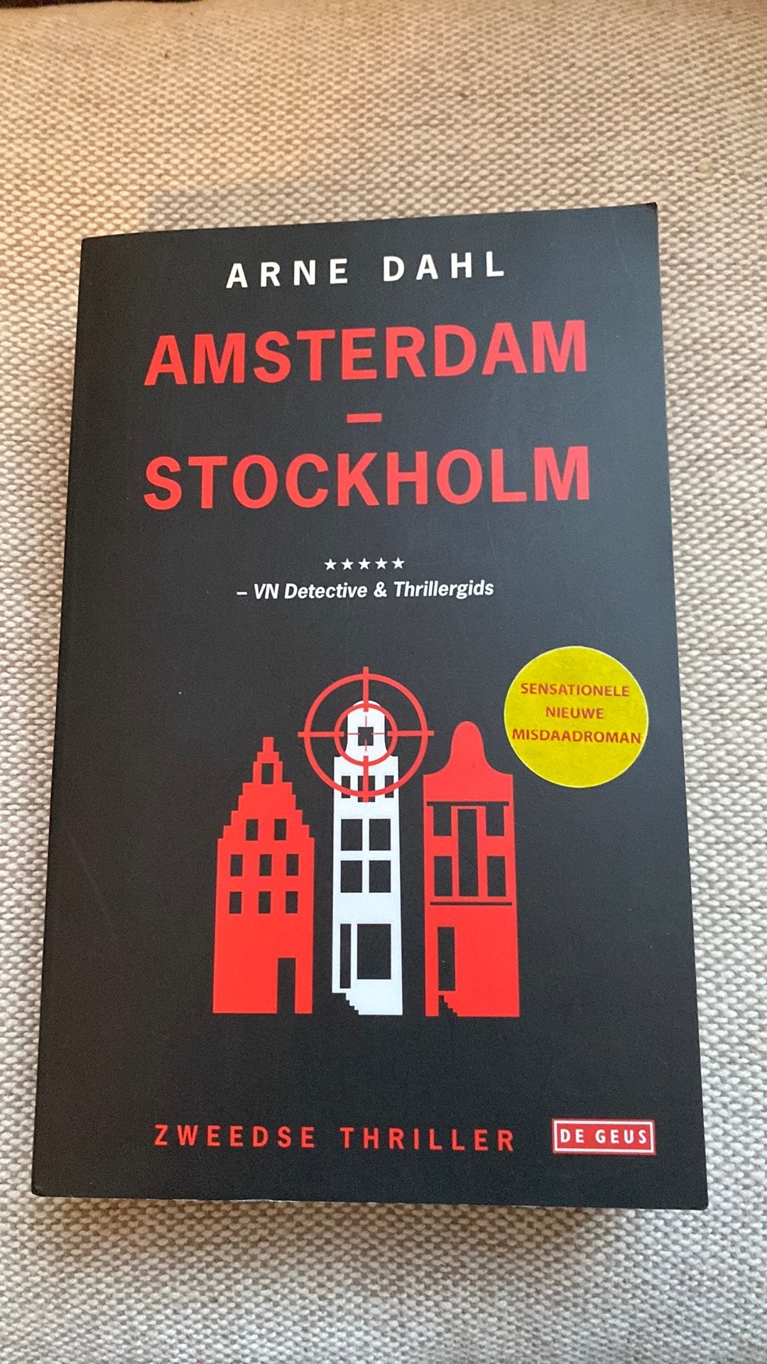 Arne Dahl - Amsterdam-Stockholm, Ophalen of Verzenden, Zo goed als nieuw, Arne Dahl