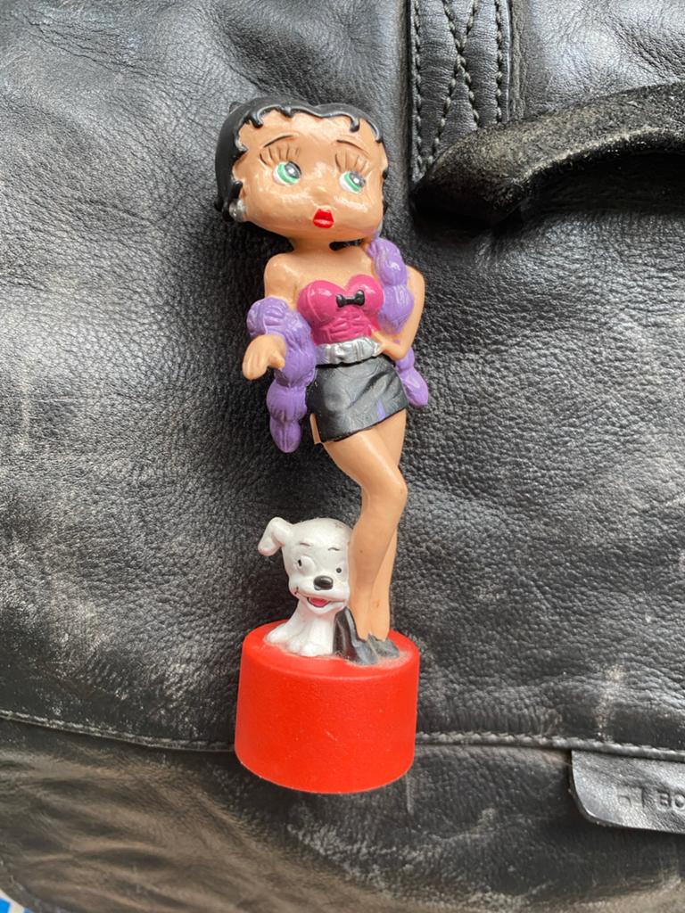 Vintage Betty Boop puntenslijper - Bully West Germany (1986), Ophalen of Verzenden, Gebruikt