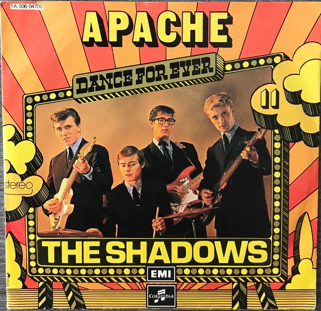 The Shadows - Apache/Guitar tango (plaat HEEL MOOI), Cd's en Dvd's, Vinyl Singles, Verzenden, 7 inch, Single