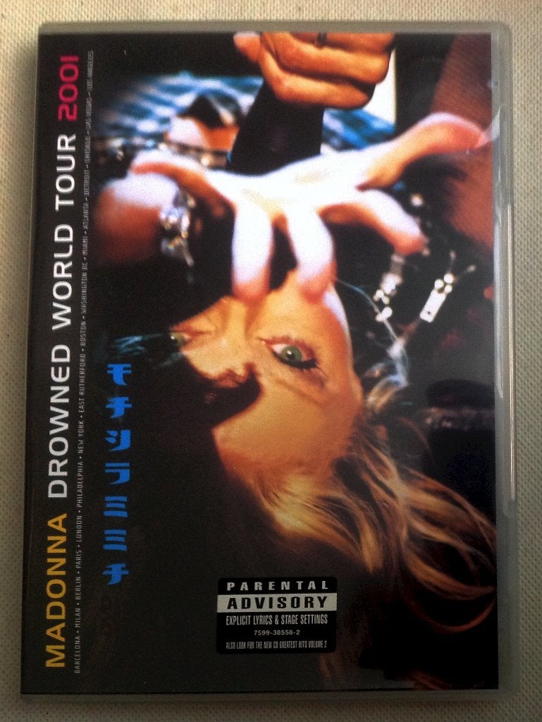 Madonna Drowned World Tour 2001, Vanaf 16 jaar, Verzenden, Engels, Concert