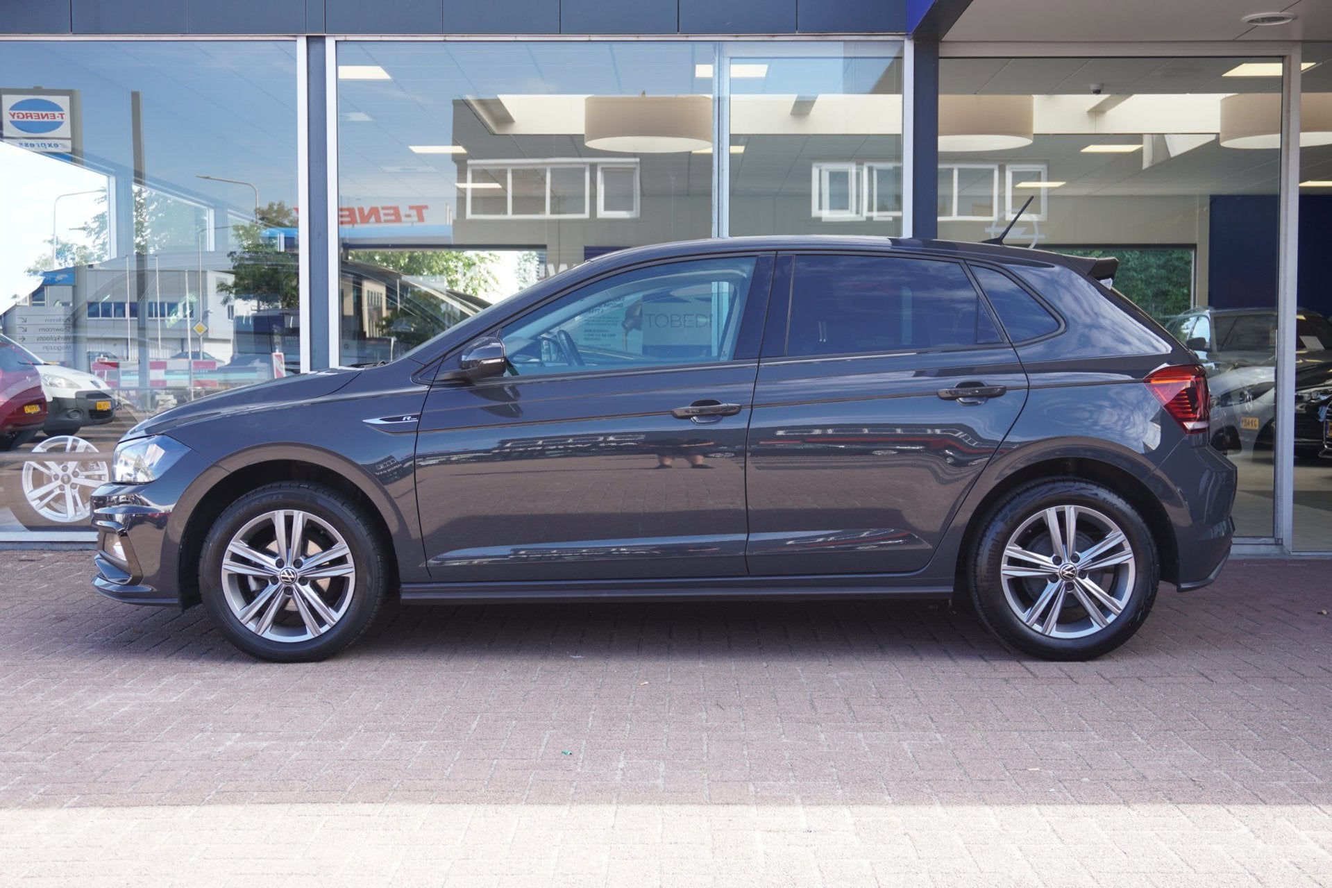 Volkswagen Polo 1.0 TSI Highline Business R-Line | Handbak |, Dealer onderhouden, Gebruikt, 49 €/maand, Origineel Nederlands