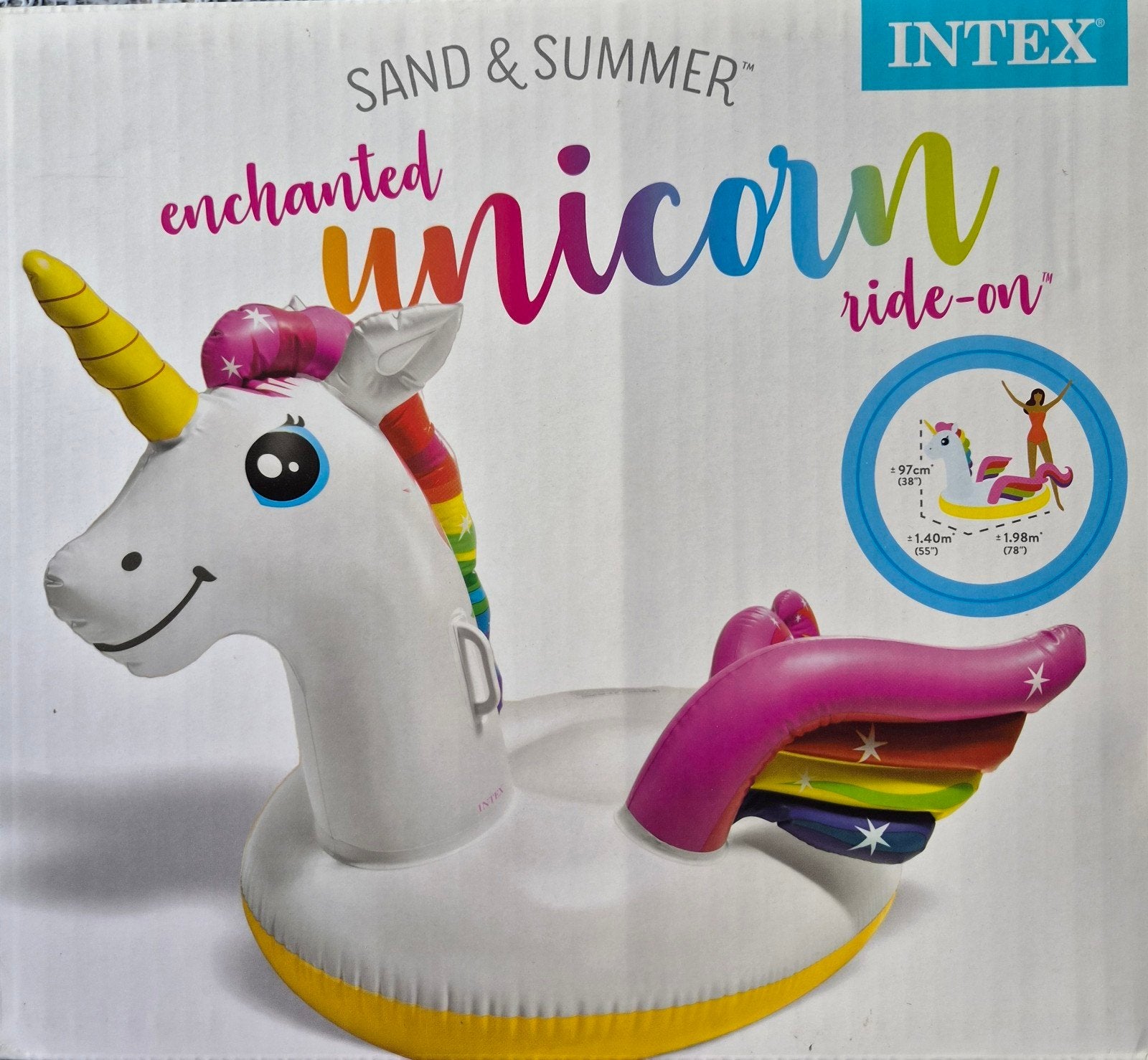 Intex unicorn (tot 40 kg.)., Ophalen of Verzenden, Nieuw