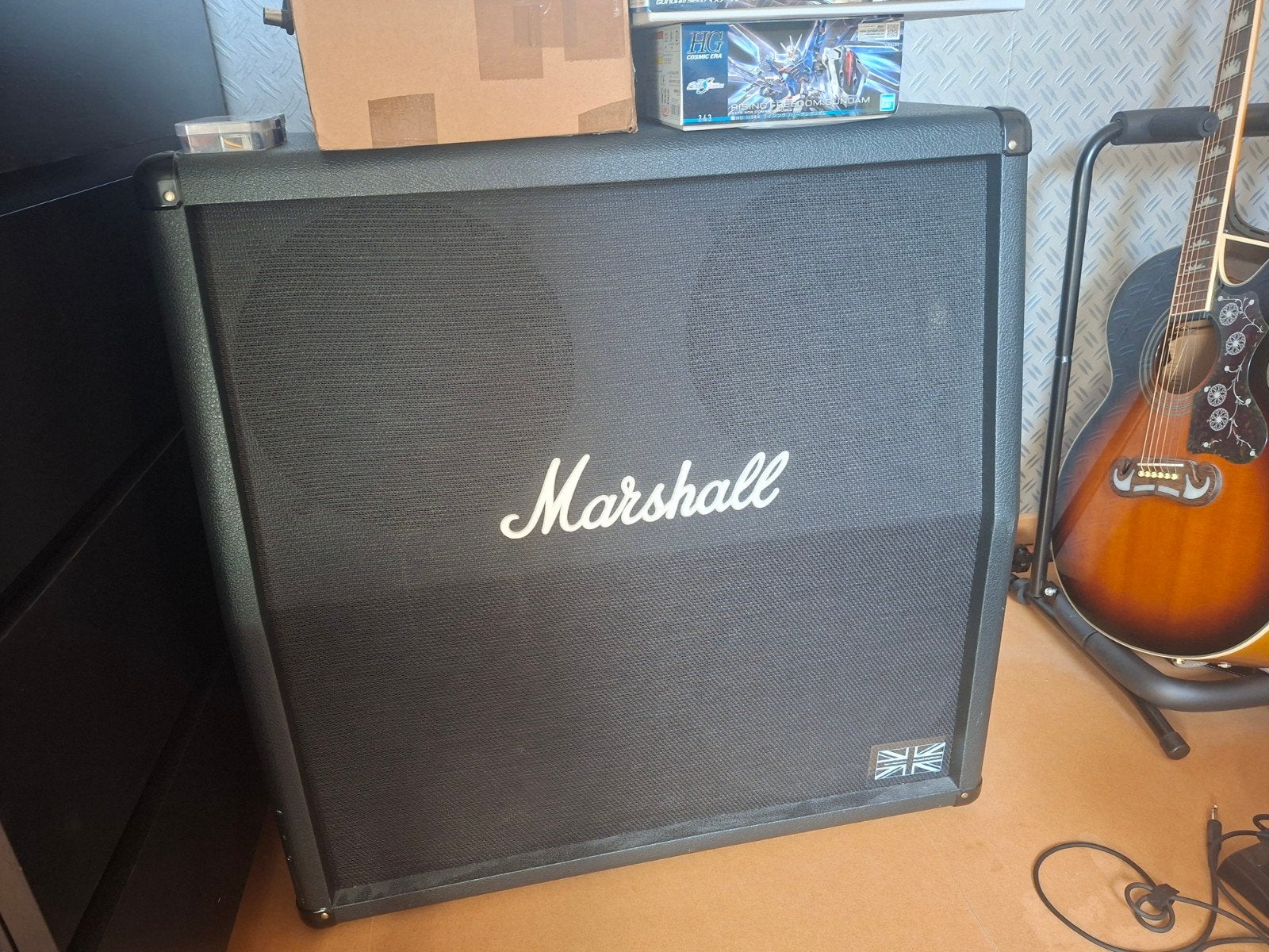 Marshall 4x12 cab (MC412A), Muziek en Instrumenten, Ophalen, Zo goed als nieuw, Elektrische gitaar