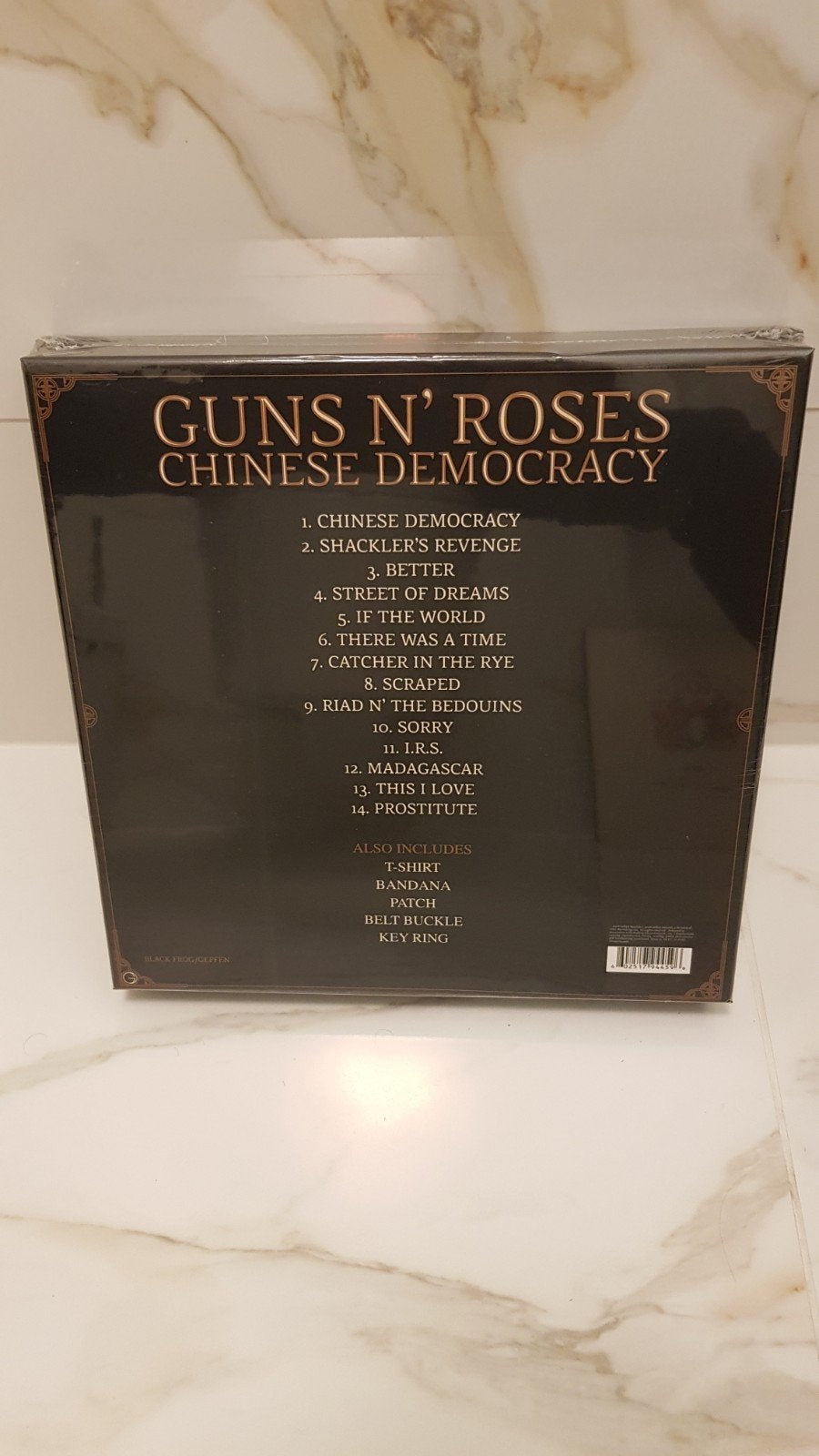 CD T-Shirt etc Box - Guns N Roses - Chinese Democracy, Ophalen, Nieuw, Korte mouw