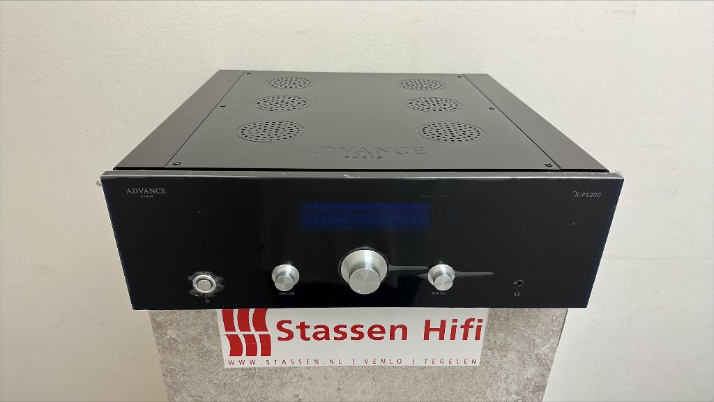 Advance Paris X-P1200 demo, Audio, Tv en Foto, Versterkers en Receivers, Zo goed als nieuw, 120 watt of meer, Stereo, Ophalen