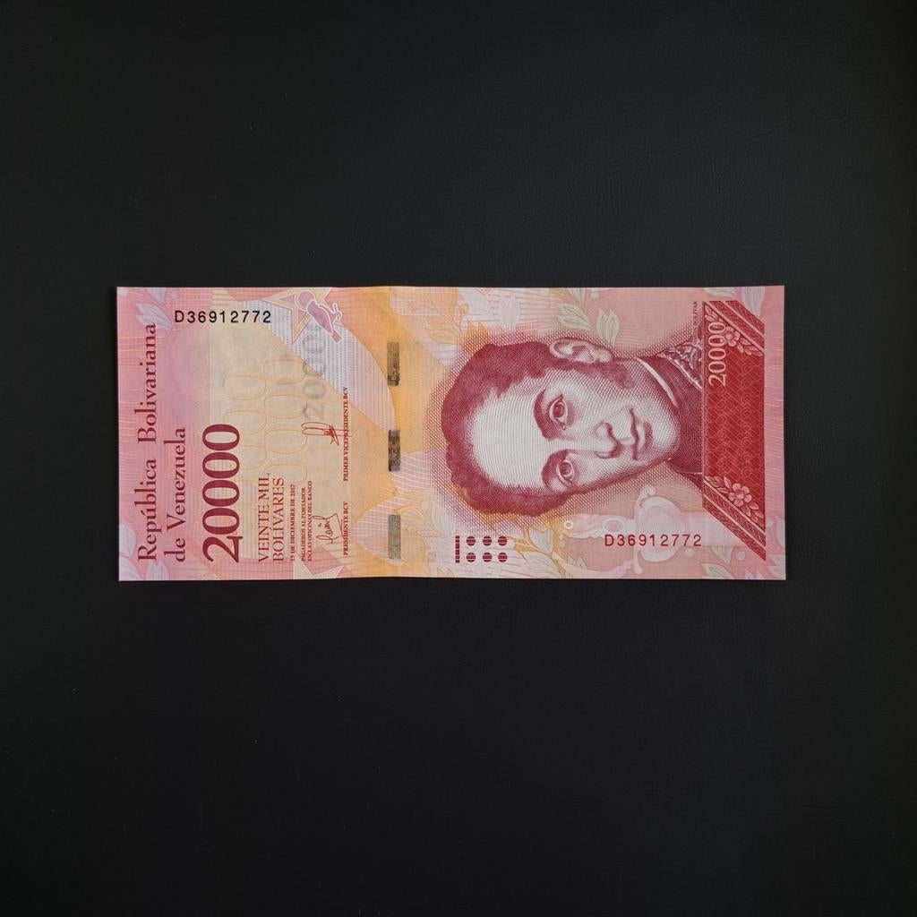 20000 bolivar Venezuela #038, Postzegels en Munten, Bankbiljetten | Amerika, Verzenden, Zuid-Amerika, Los biljet
